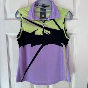 Spiffy Jamie Sadock Sleeveless Top, Size Small, EUC